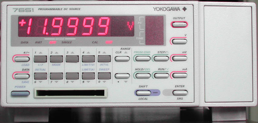 YOKOGAWA 7651 可编程直流电流电压电源 YOKOGAWA 7651 可编程直流电流电压电源